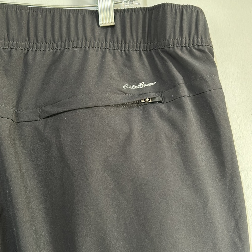 EDDIE BAUER WOMENS HIGH RISE TRAVELER PANTS ATHLETIC BLACK SIZE XL - Picture 6 of 12